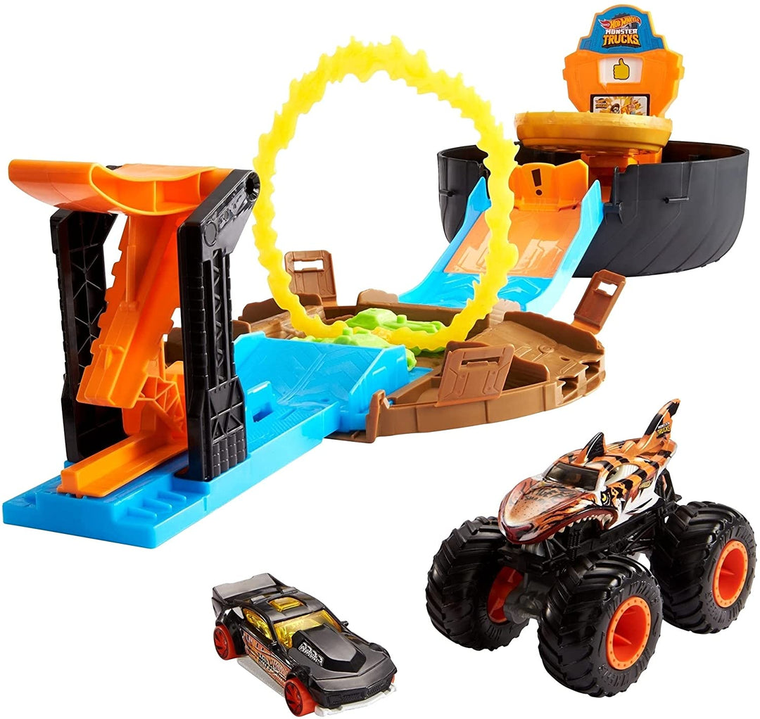 Hot Wheels Monster Trucks Stunt Tire Play Set