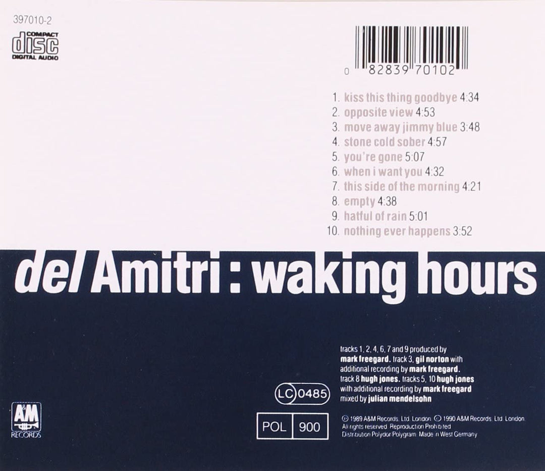 Del Amitri - Waking Hours [Audio CD]