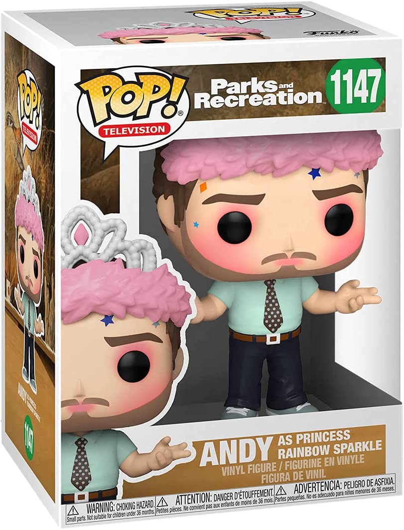 Parcs et loisirs Andy en tant que princesse Rainbow Sparkle Funko 56166 Pop! Vinyle #1147