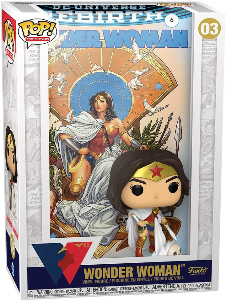 Comic Cover: Wonder Woman 80th- Wonder Woman (Rebirth) Funko 55010 Pop! Vinyl