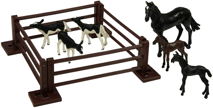 Britains 1:32 Baby Animal Farm Playset, jouets d&#39;animaux de ferme à collectionner pour enfants