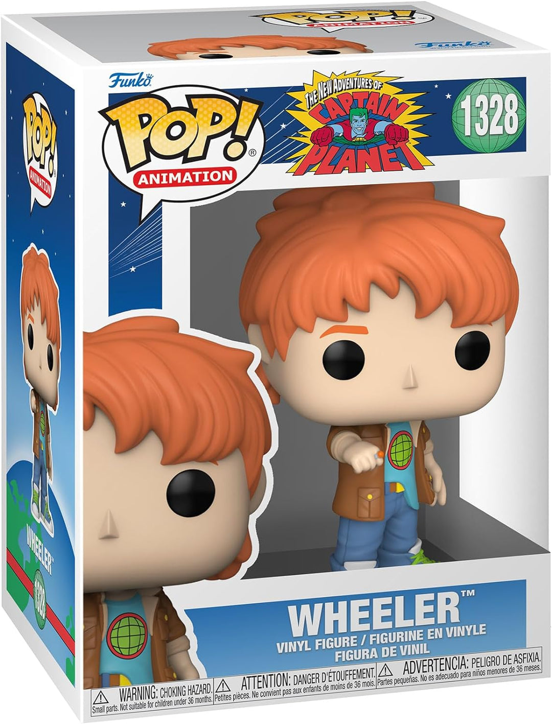 Animation: Captain Planet – Wheeler Funko 72560 Pop! Vinyl Nr. 1328