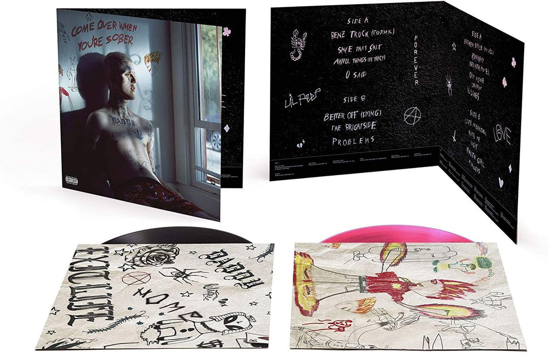 Lil Peep - Komm vorbei, wenn du nüchtern bist, Pt. 1 &amp; Pkt. 2 [VINYL]