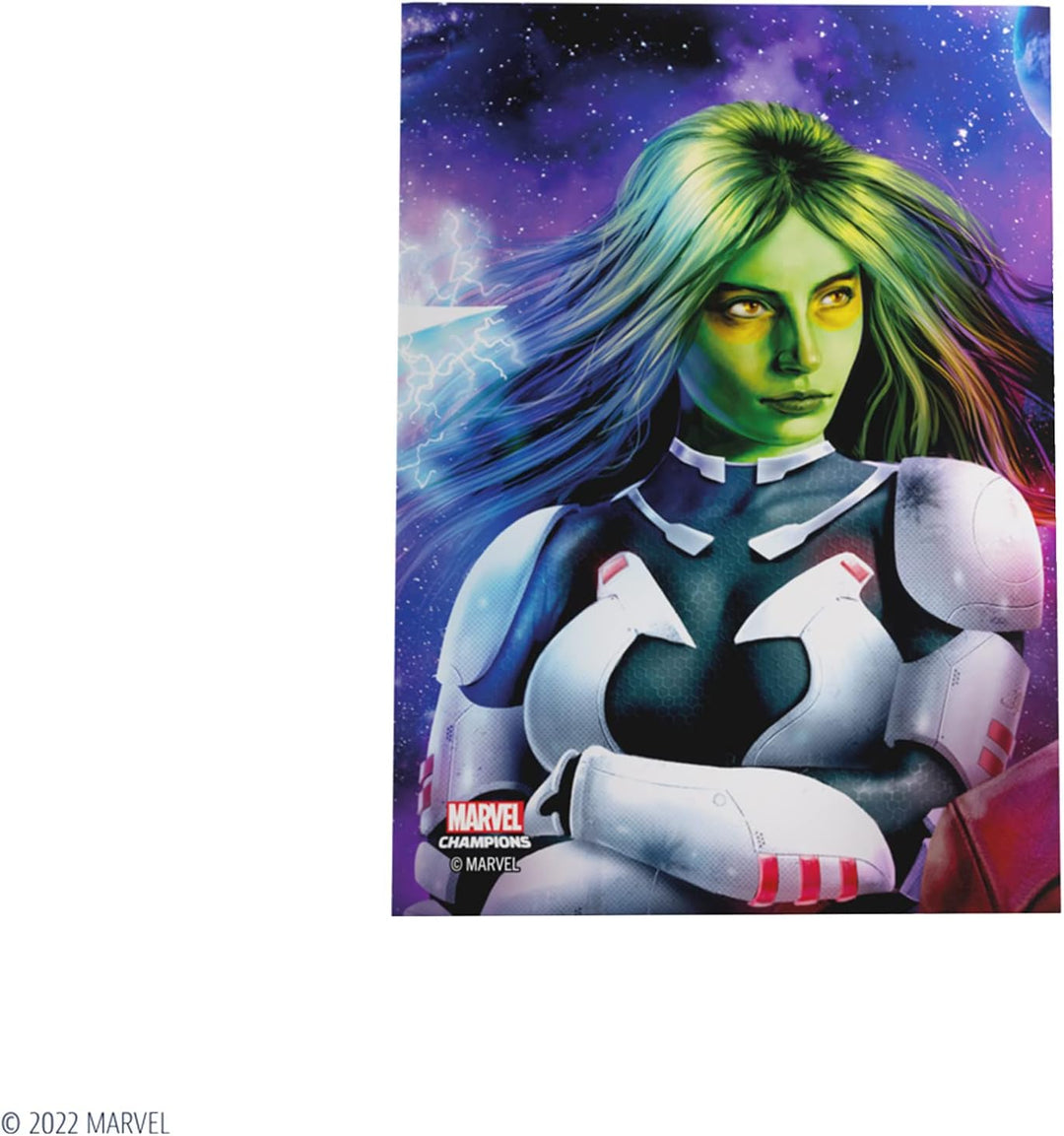 Gamegenic Marvel Champions The Card Game Offizielles Gamora Fine Art Sleeves Pack o