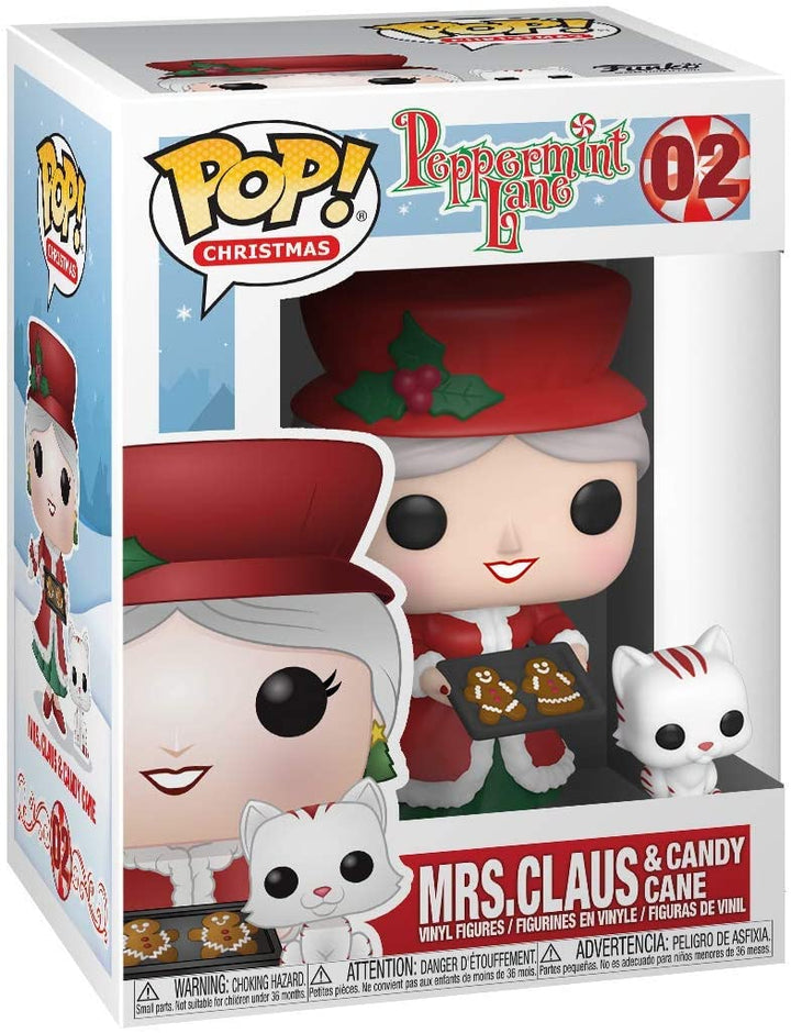 Peppermint Lane Mrs. Claus & Candy Cane Funko 44425 Pop! Vinyl #02