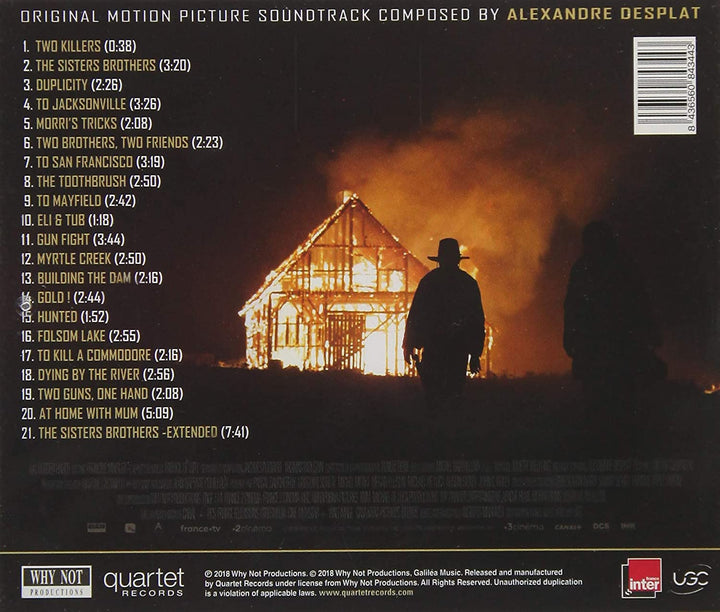 Alexandre Desplat - The Sisters Brothers [Audio CD]