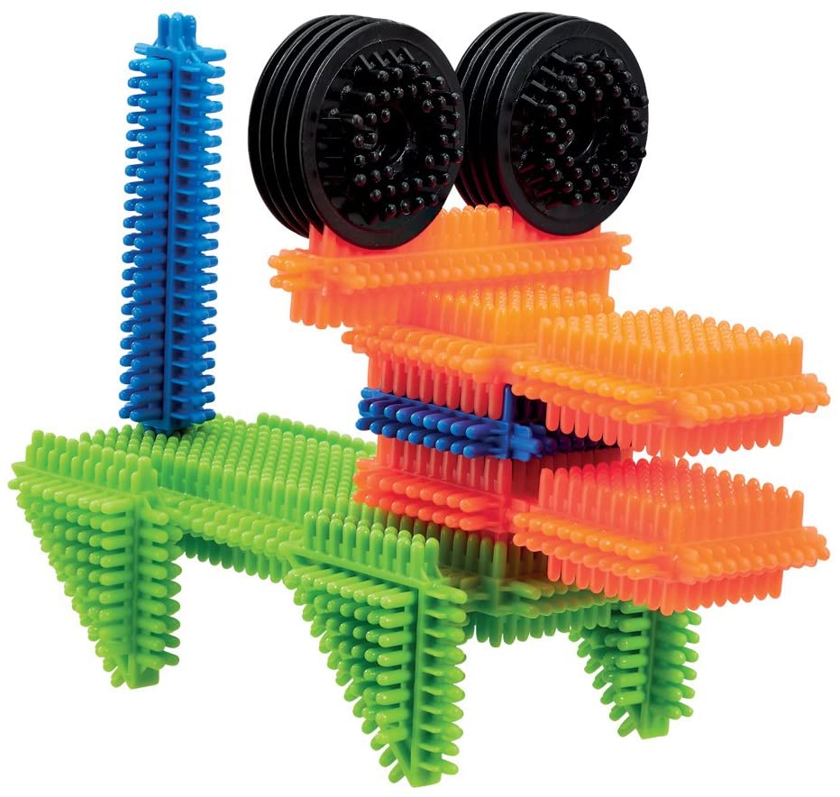 Stickle Bricks TCK07000 Hasbro Stick Fun Tub, Mehrfarbig