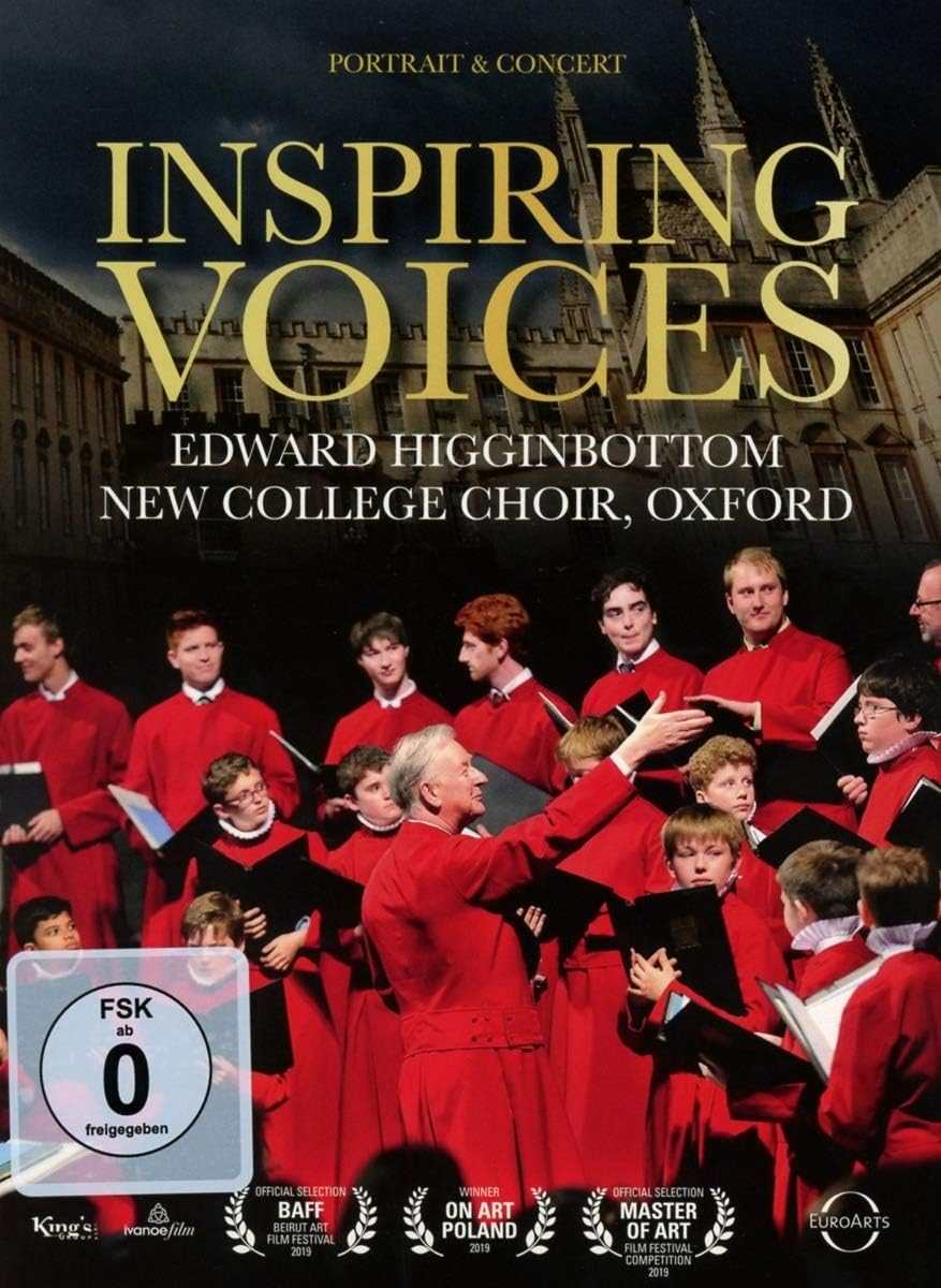 Inspiring Voices - Edward Higginbottom & New College Choir [DVD] [2021]