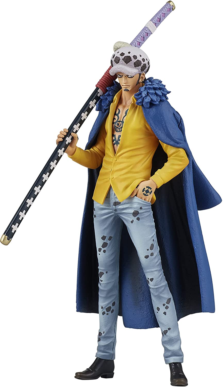 Banpresto ONE PIECE - Trafalgar Law - Figurine DXF Grandline Wanokuni 8cm