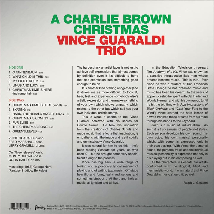 Vince Guaraldi Trio - A Charlie Brown Christmas [Vinyl]