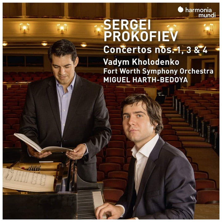 Sergei Prokofiev: Concertos Nos. 1, 3 & 4 [Audio CD]