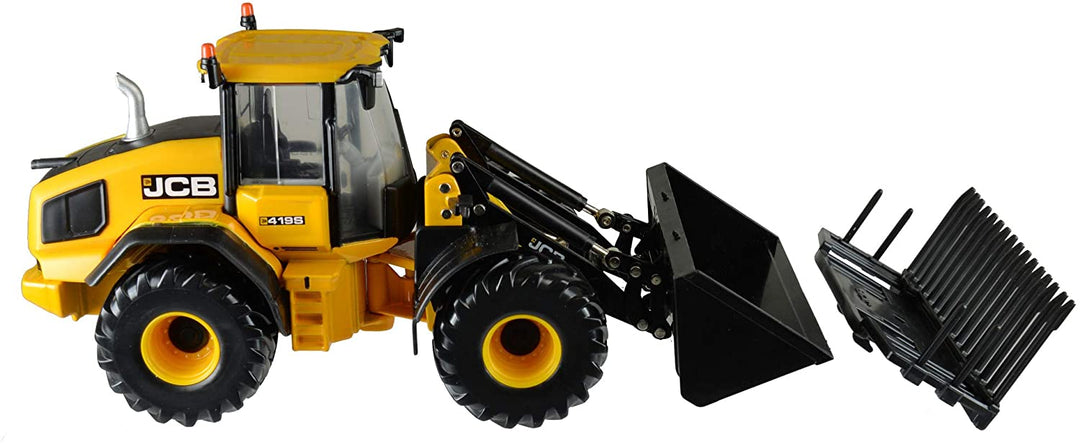 JCB Britains Farm Tomy Toys Radlader Schaufel 1:32 JCB 419S Truck Collectable Traktor Spielzeug - 1:32 Farm Toys