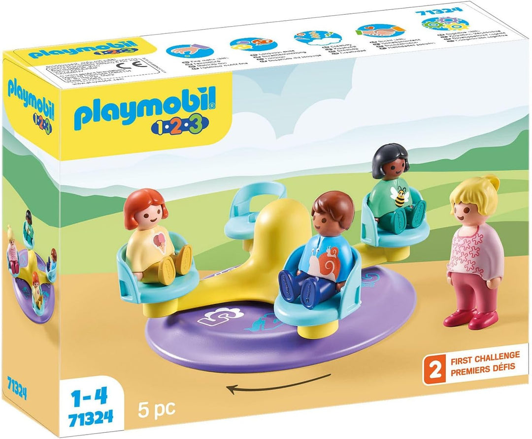 Playmobil 1.2.3 Number-Merry-Go-Round