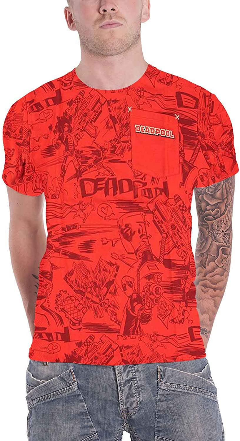 Deadpool - All-Over - Men's T-Shirt