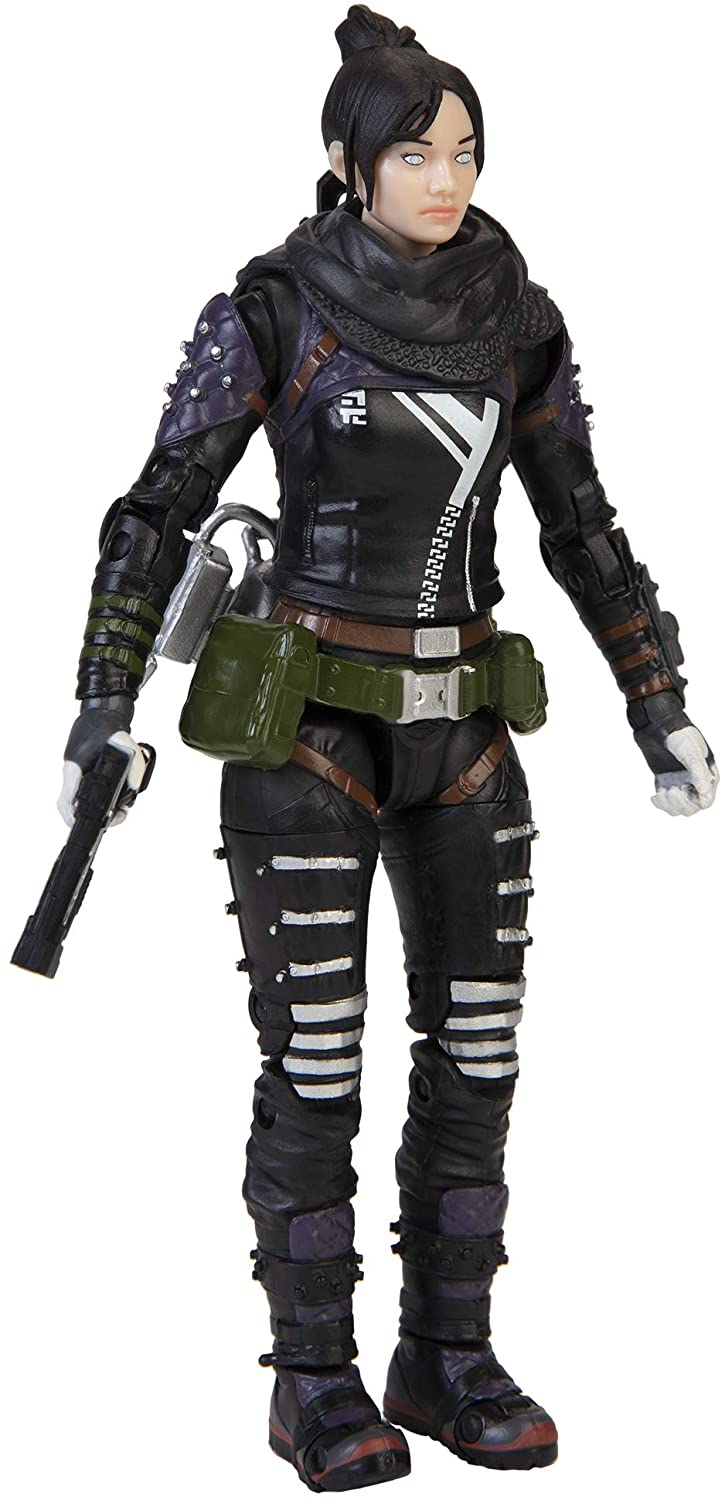 APEX Legends Wraith Action Figure, Black