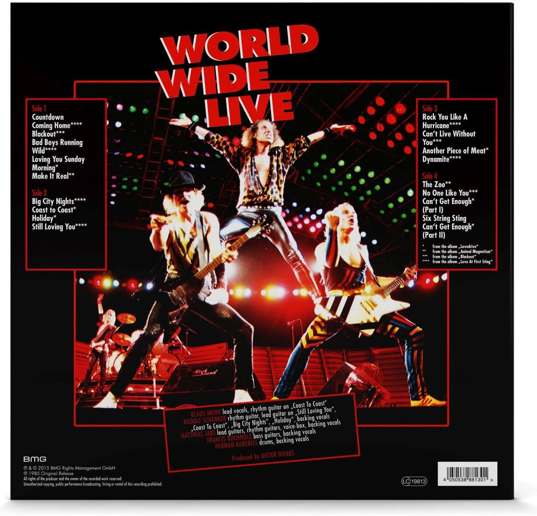 Scorpions – World Wide Live [VINYL] 