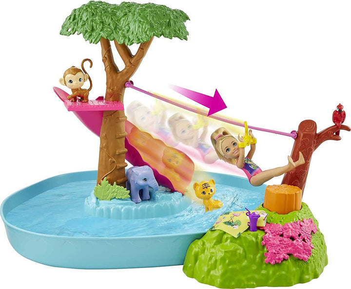 Barbie GTM85 DHA SP-Chelsea Jungle River Spielset