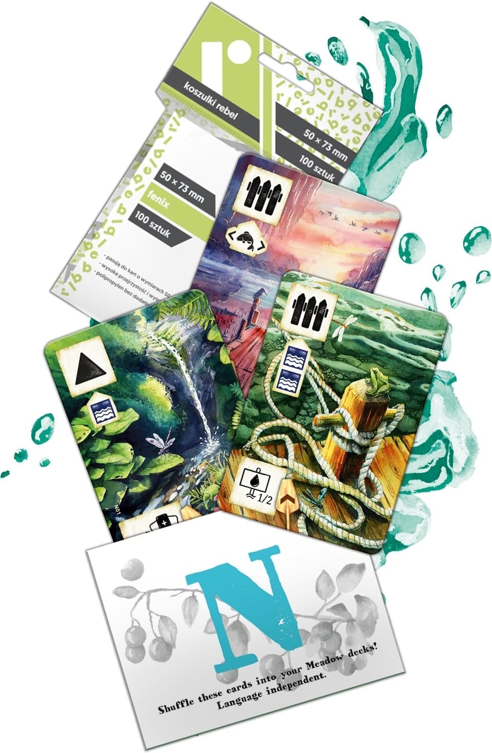 Meadow: Downstream: Cards & Sleeves Pack