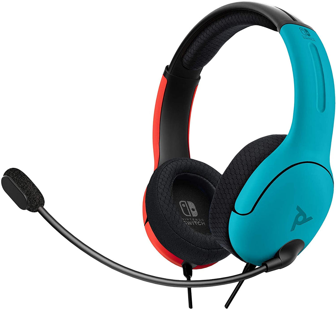 PDP LVL40 Wired Stereo Headset for NS -Joycon Blue/Red