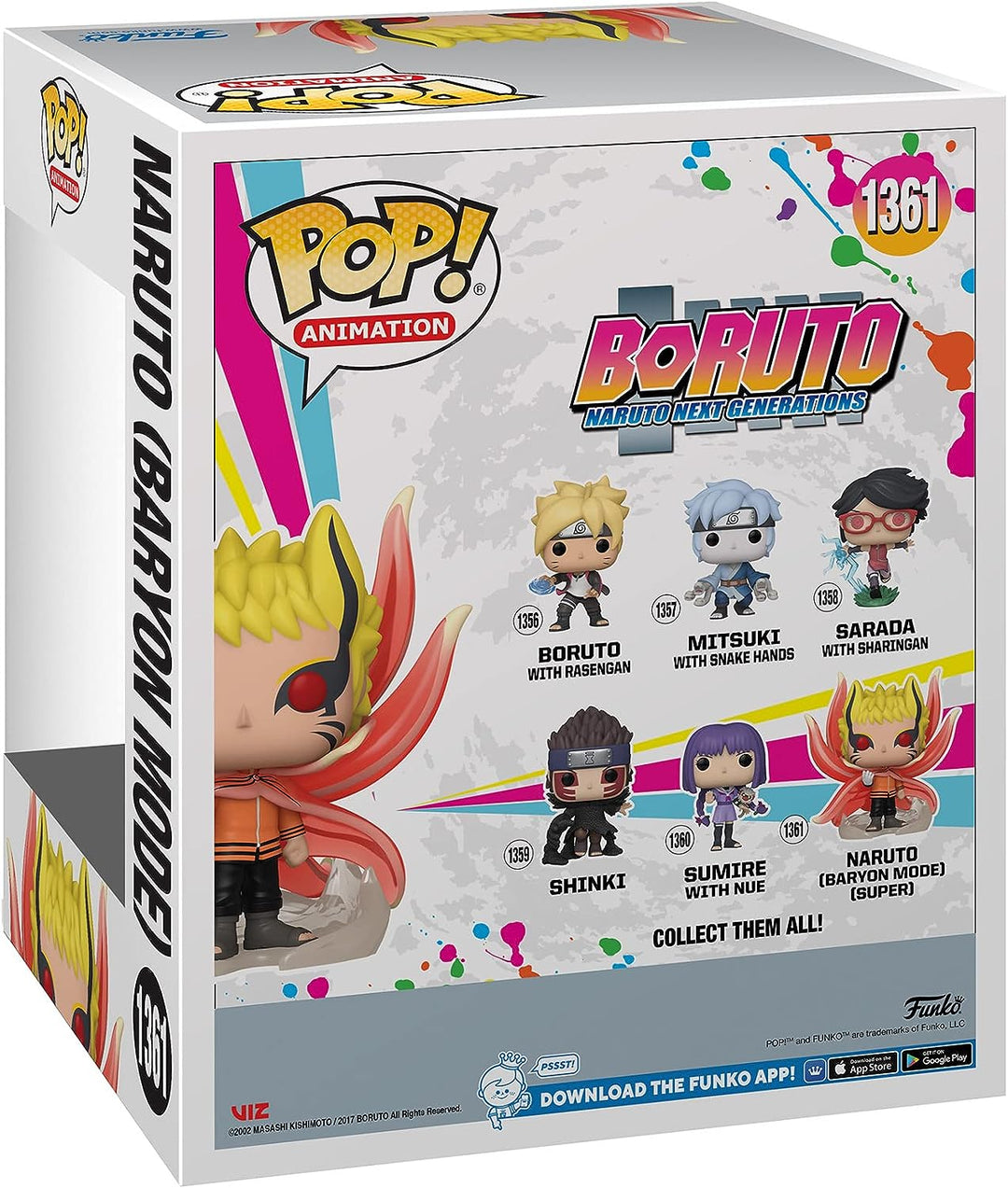 Super: Boruto - Naruto Uzumaki - (Baryon Mode) Funko 66452 Pop! Vinyl #1361