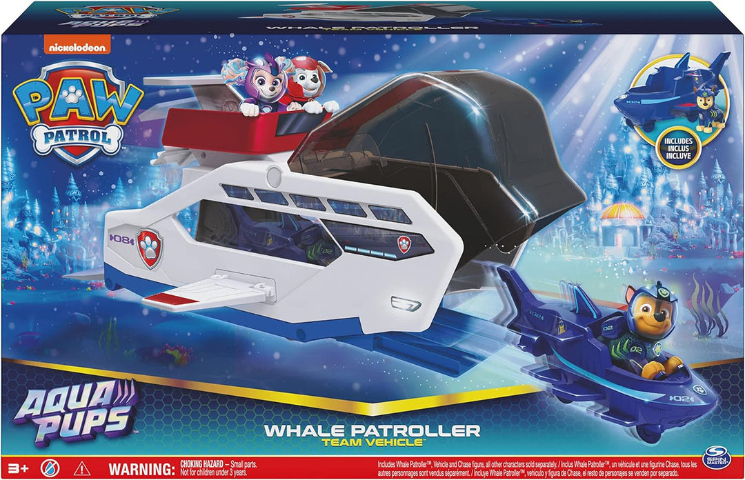 PAW Patrol Aqua Pups Whale Patroller Team Vehicle