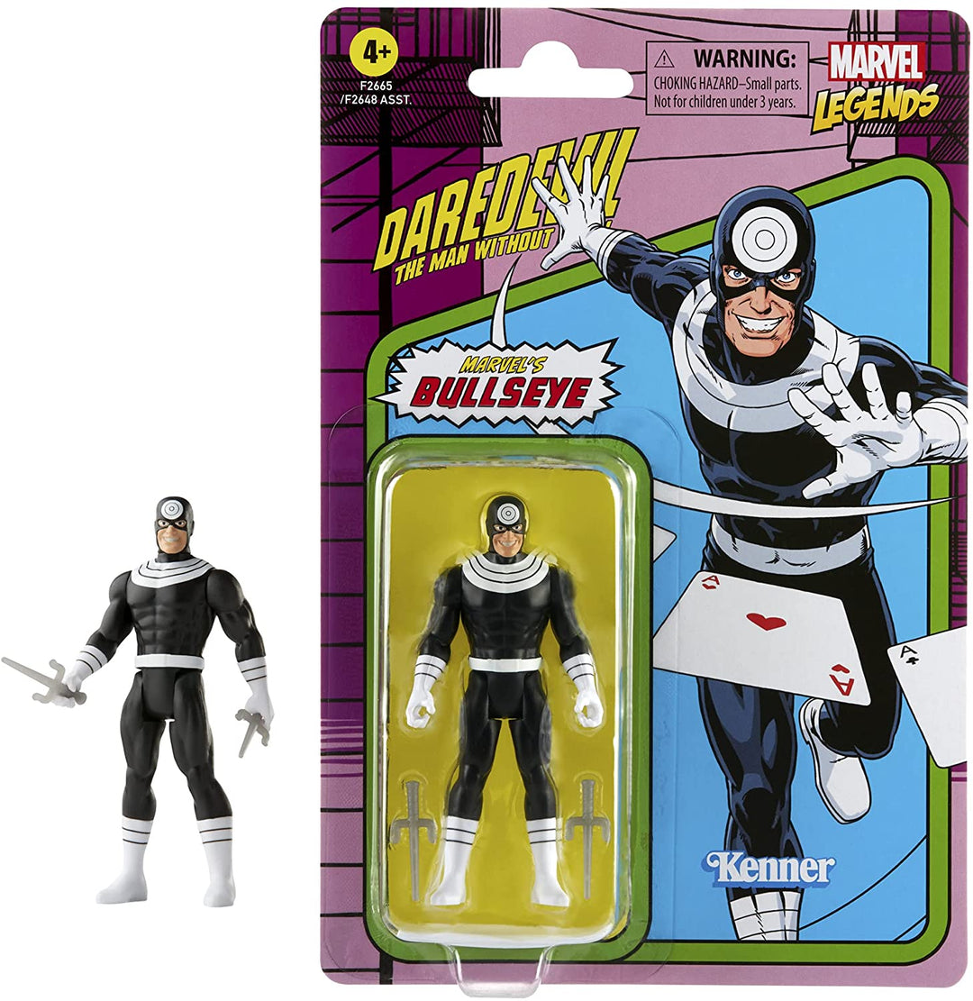 Marvel Hasbro Legends Series 3.75-inch Retro Collection Bullseye Action Figure Toy