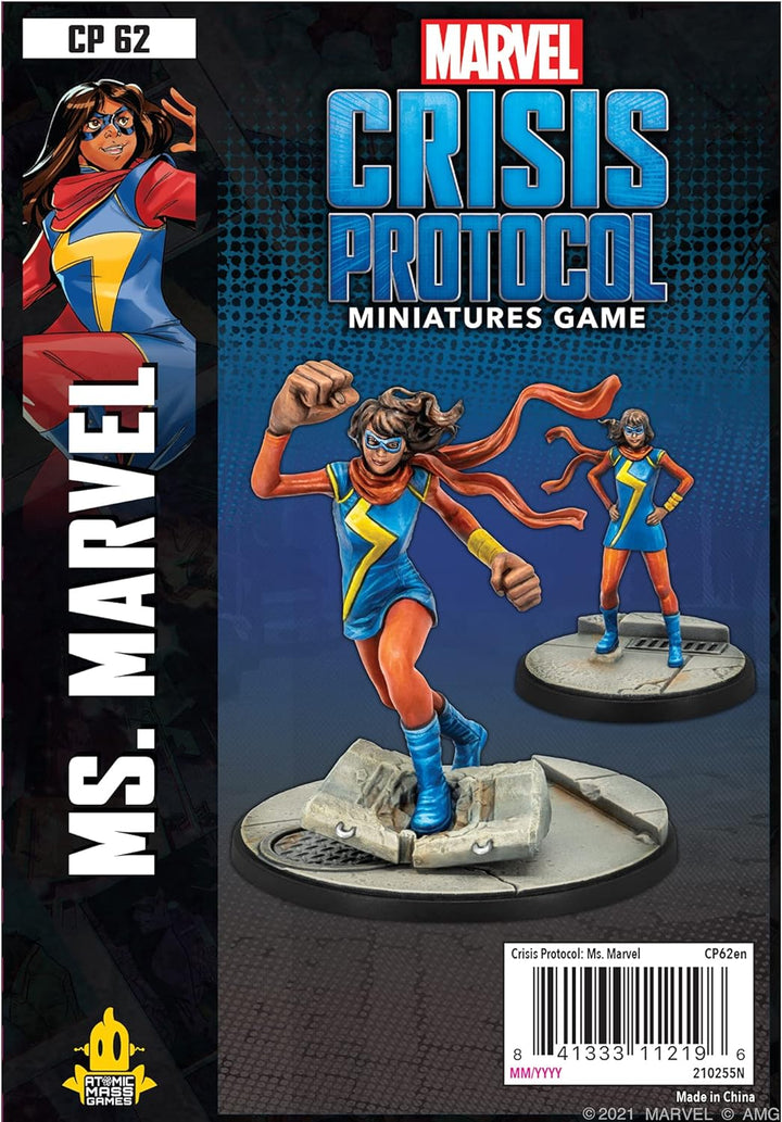 Atomic Mass Games | Ms. Marvel: Marvel Crisis Protocol | Miniatures Game