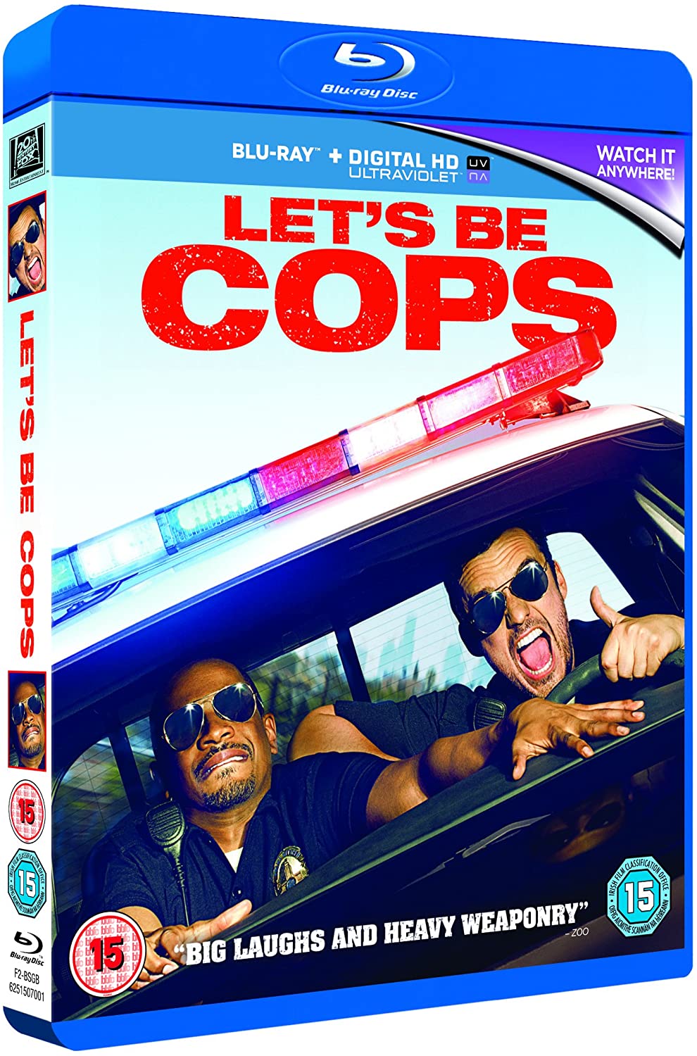 Let's Be Cops [Region Free] - Comedy/Action [Blu-ray]