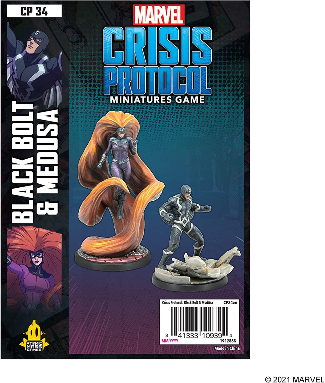 Marvel Crisis Protocol: Black Bolt and Medusa