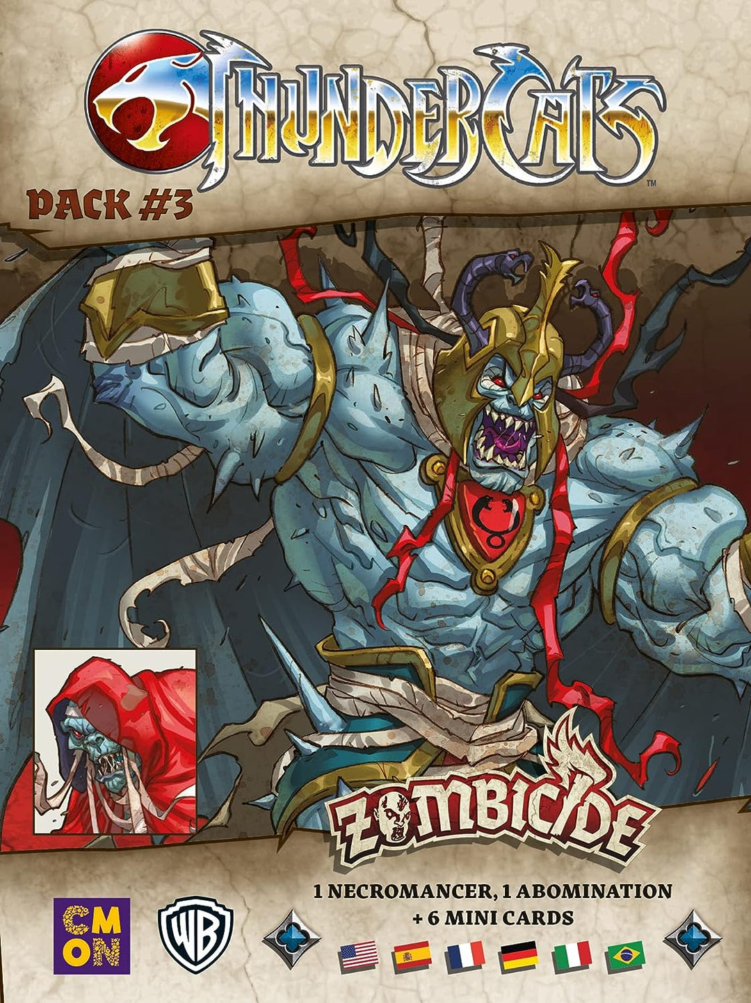 CMON Zombicide - Thundercats Pack 3 | Monster Expansion | Connoisseur Game | Dungeon Crawler | 1-6 Players