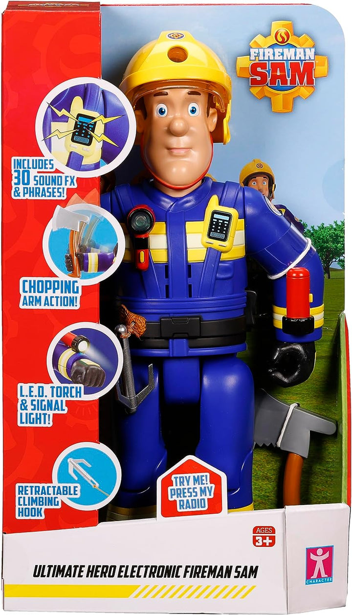 Ultimate Hero Electronic Fireman Sam Figure