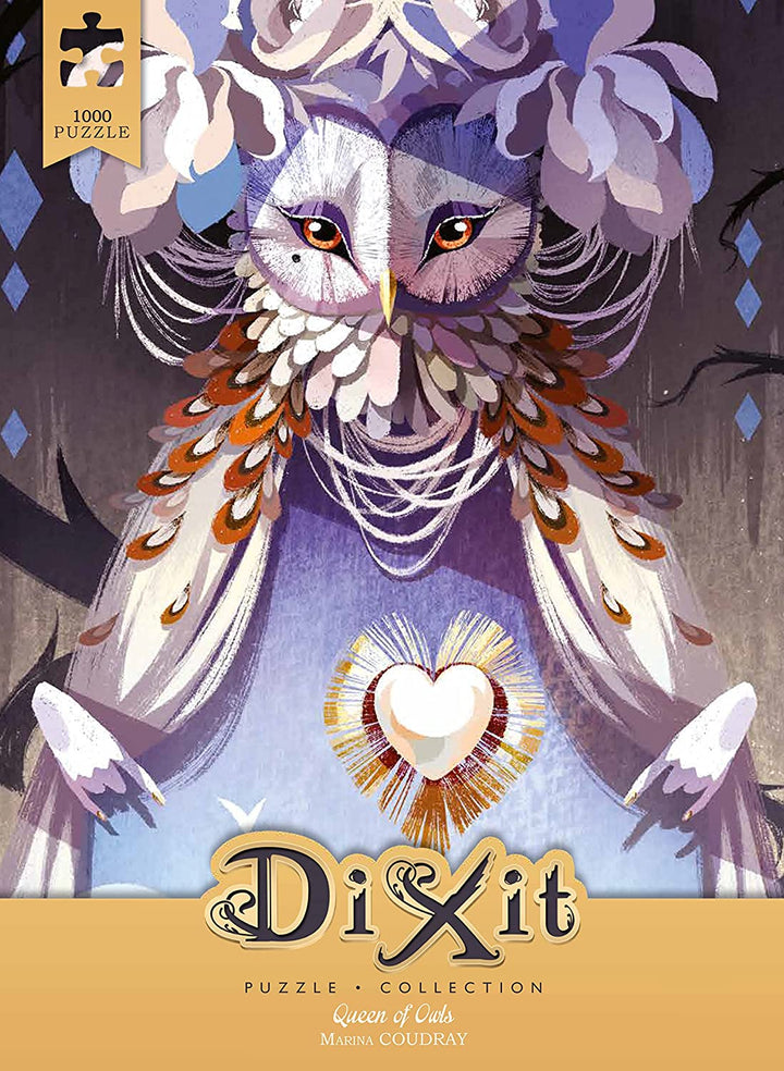 Dixit 1000p Puzzle - Queen of Owls