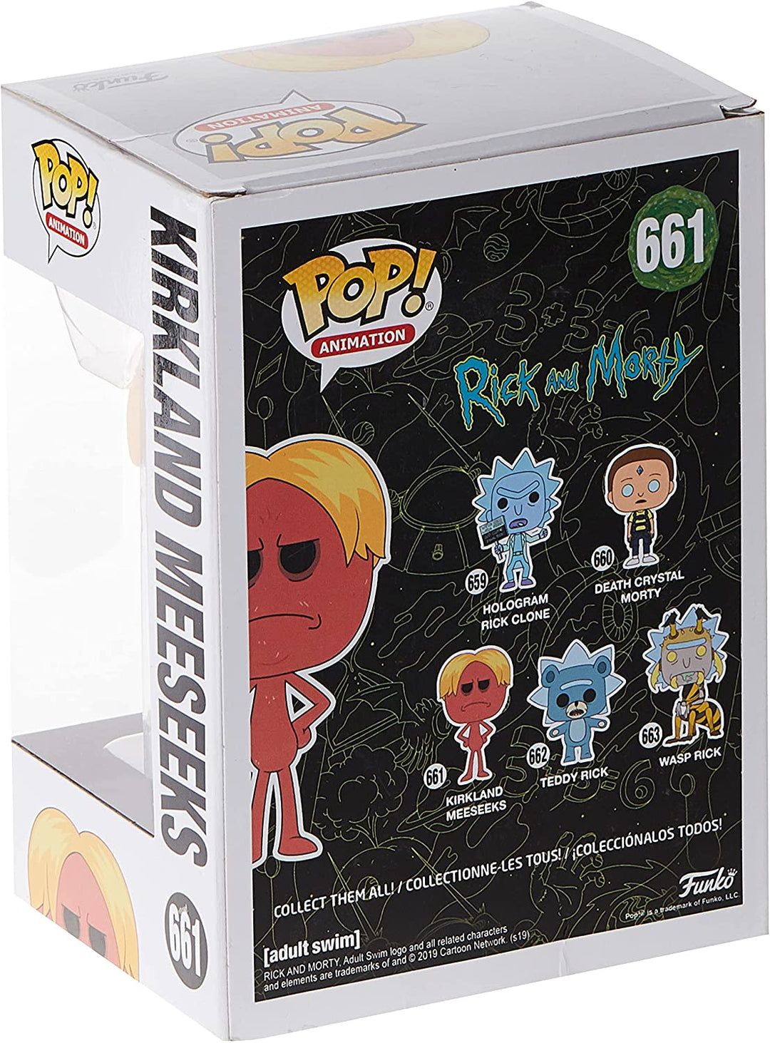 Rick &amp; Morty Kirkland Meeseeks Funko 44251 Pop! Vinyl Nr. 661