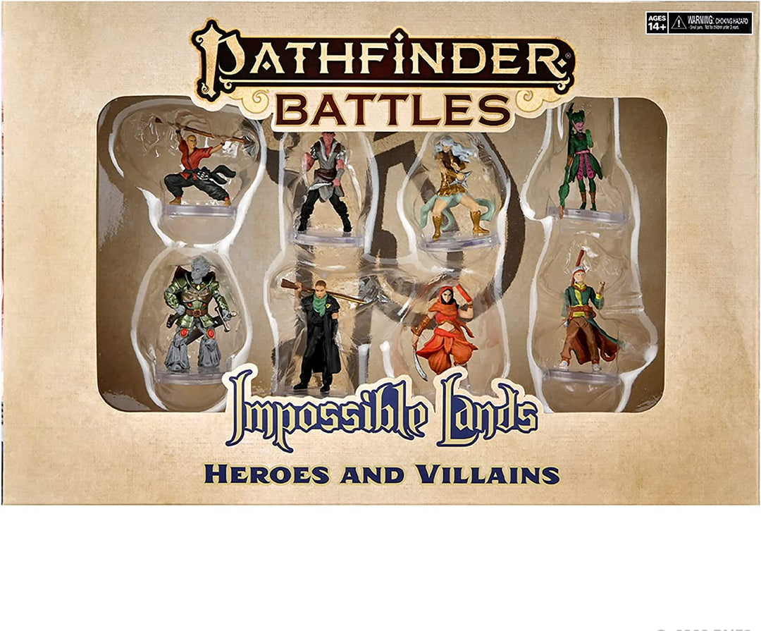 Pathfinder Battles: Impossible Lands - Heroes and Villains Boxed Set