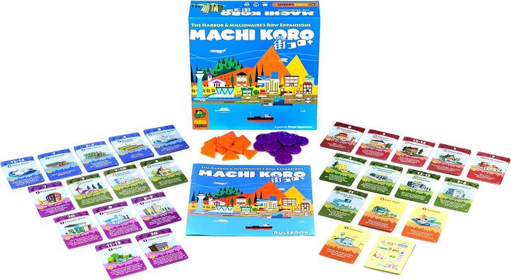 Pandasaurus PAN201905 Machi Koro 5th Anniversary Expansions, Mixed Colours