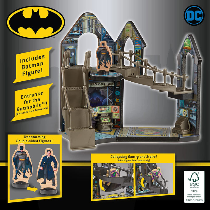 Character Options 07414 Batman Wooden Batcave Playset