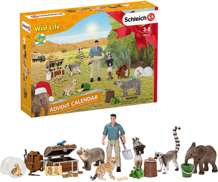 Schleich 98272 Wild Life Adventskalender 2021