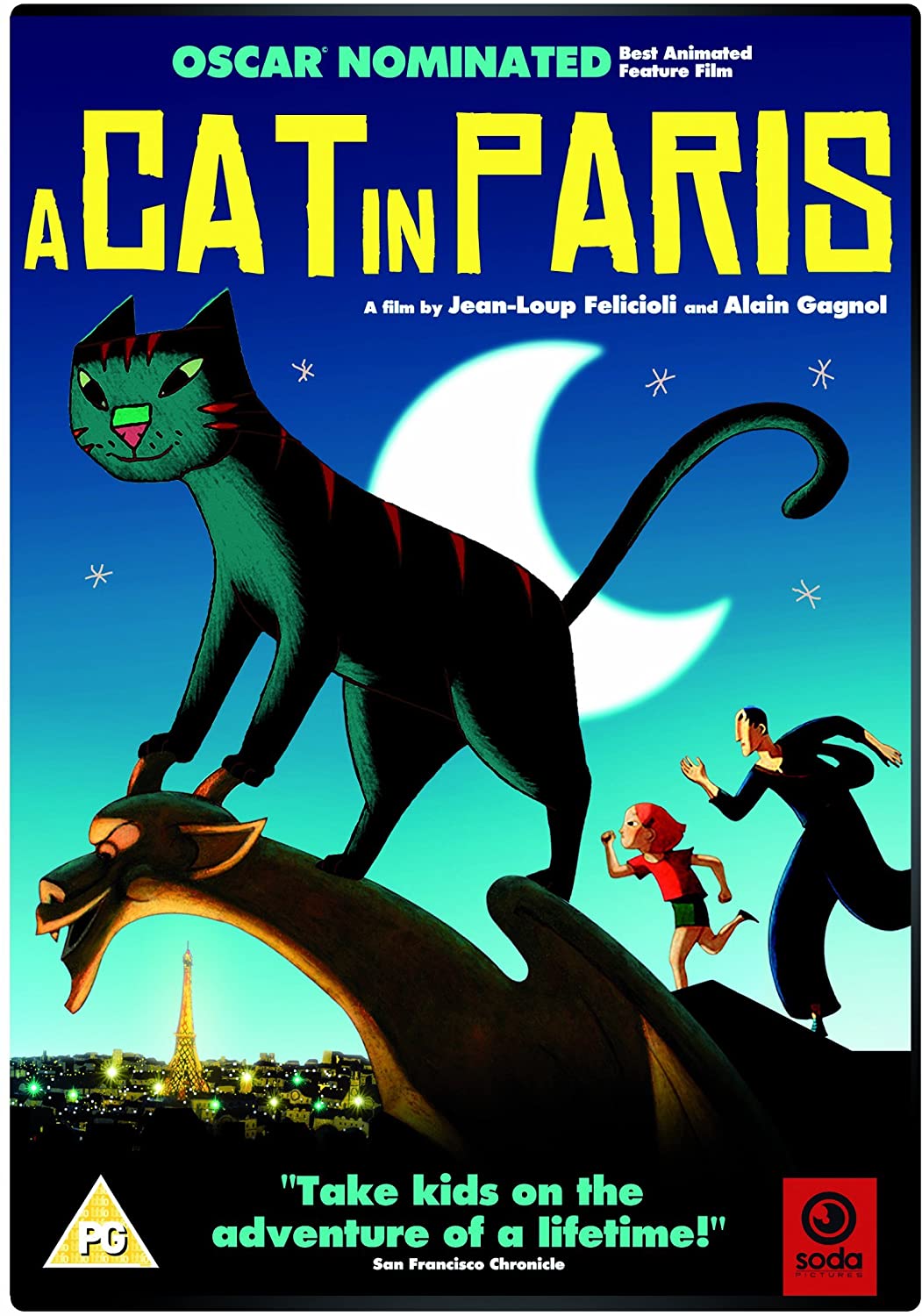 Eine Katze in Paris – Familie/Abenteuer [DVD]