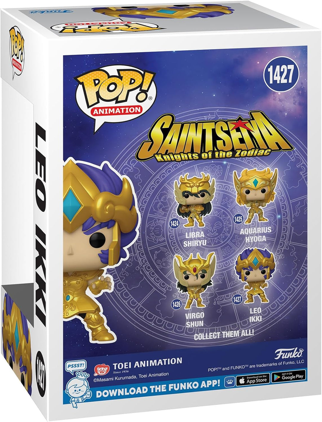 Funko POP! Animation: Saint Seiya – Gold Leo Phoenix Ikki – Sammelbare Vinyl-Fi