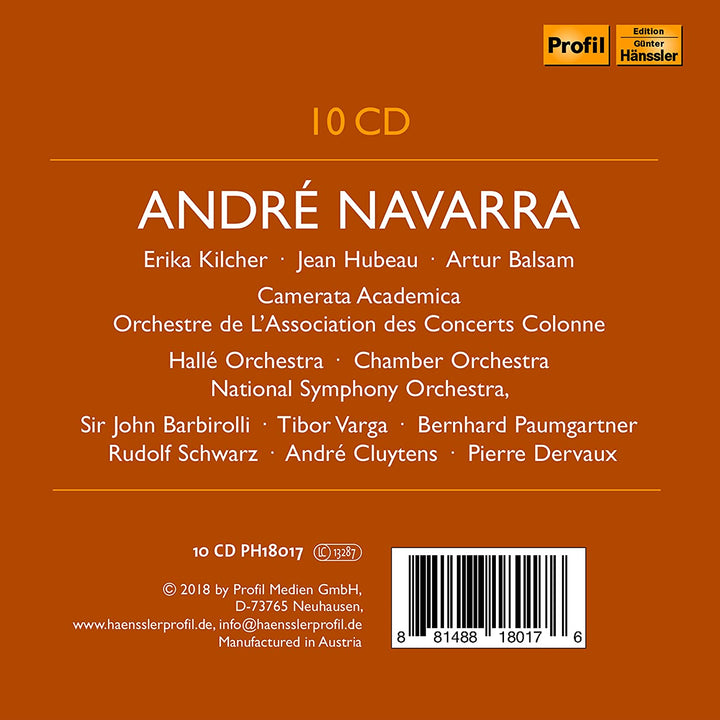 André Navarra - Andre Navarra [Various] [Profil: PH18017] [Audio CD]