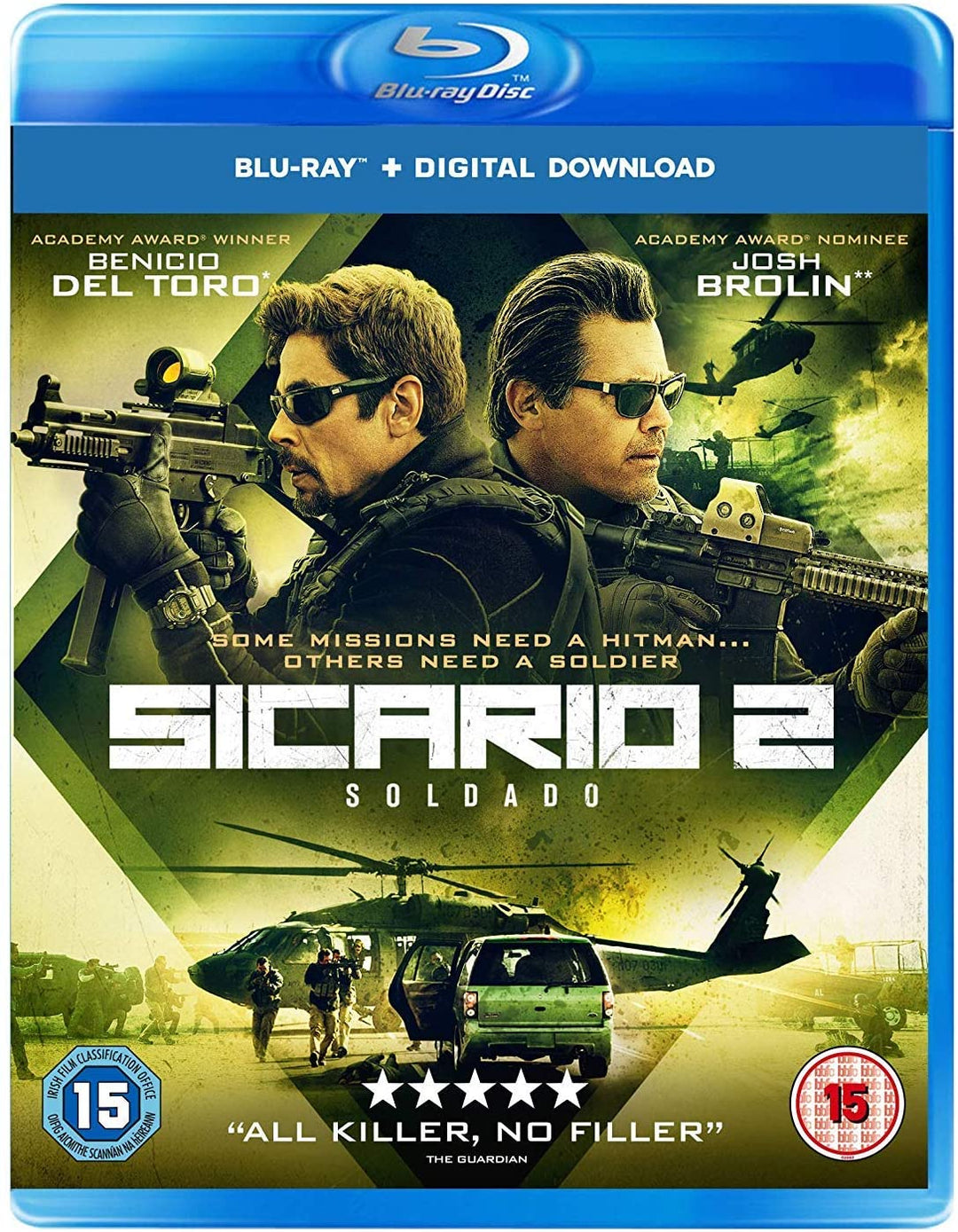 Sicario 2: Soldado – Action/Thriller [Blu-ray]