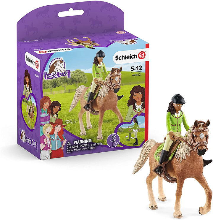 Schleich 42542 Horse Club Sarah &amp; Mystery