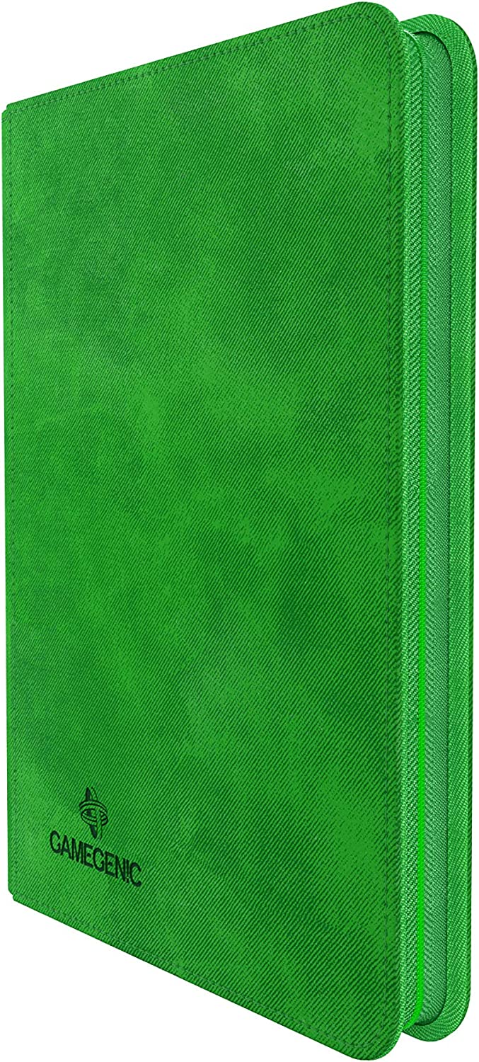 Gamegenic GGS31014ML Zip-Up Album (8-Pocket), Green