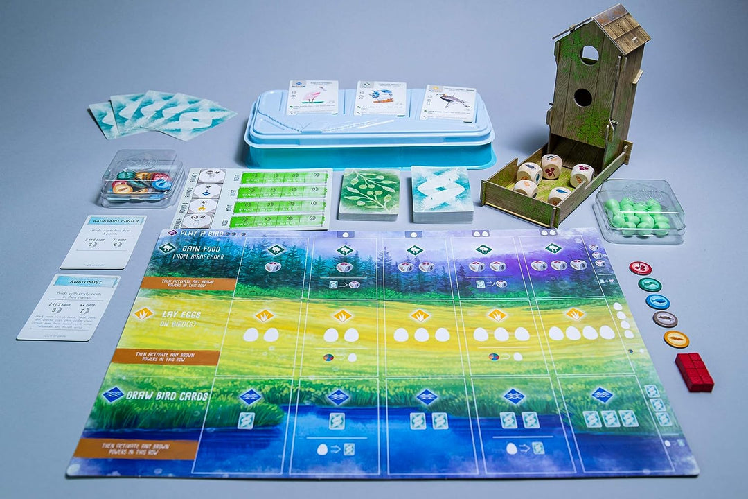 Stonemaier Games | Wingspan 2nd Edition | Board Game | Ages 10+ | 1-5 Players |