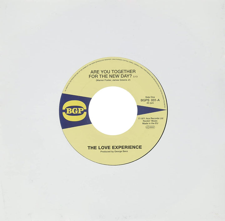 Love Experience – Are You Together for the New Day [7" [Vinyl]