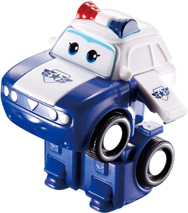 Super Wings Transform a Bots Lot de 4 figurines jouets Figurines 2 pouces