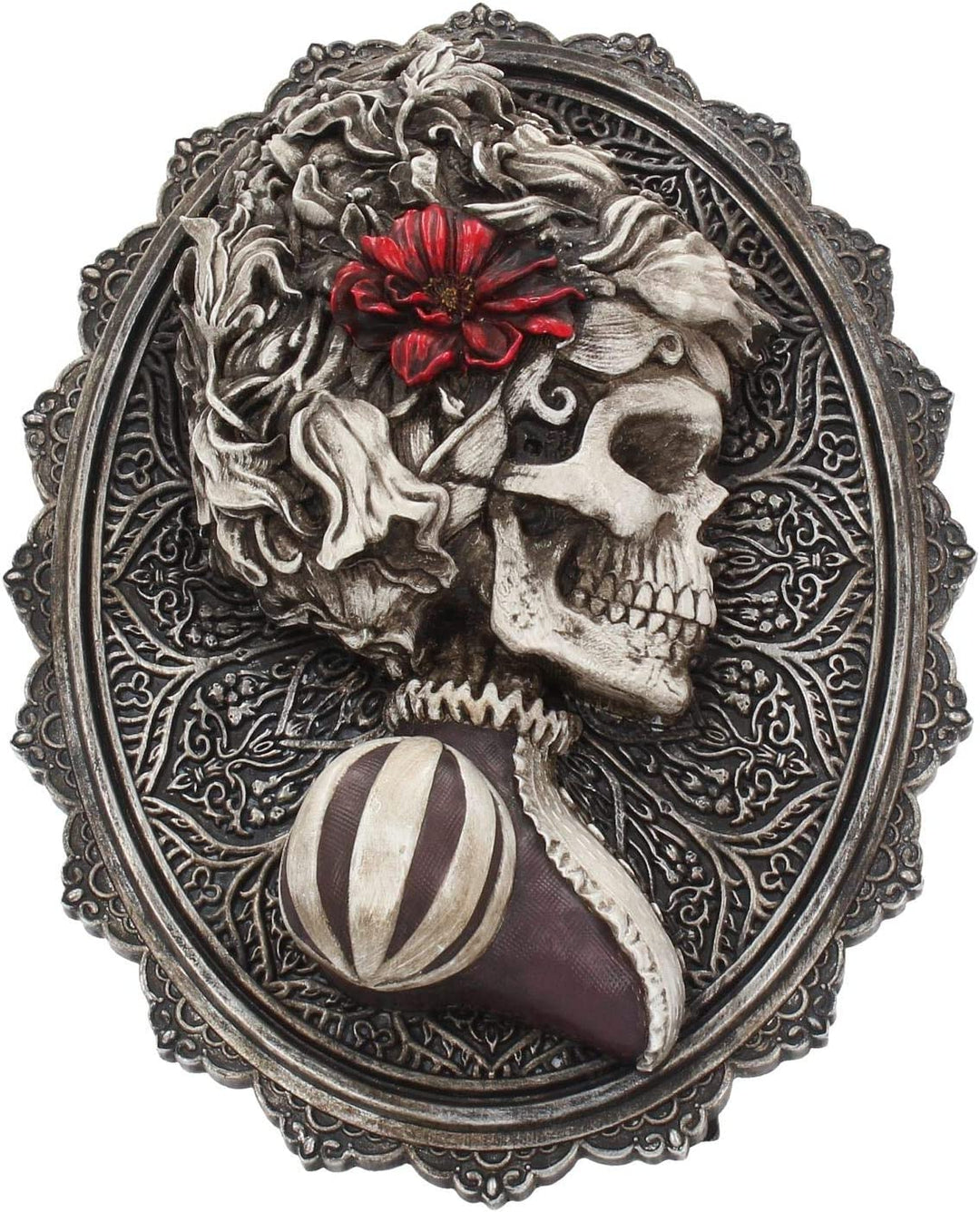 Nemesis Now Beautiful Wall Plaque 22cm Grey, Polyresin