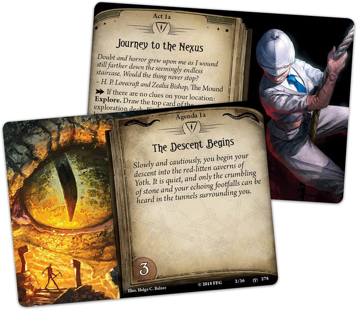 Arkham Horror LCG: The Depths of Yoth Mythos Pack Expansion