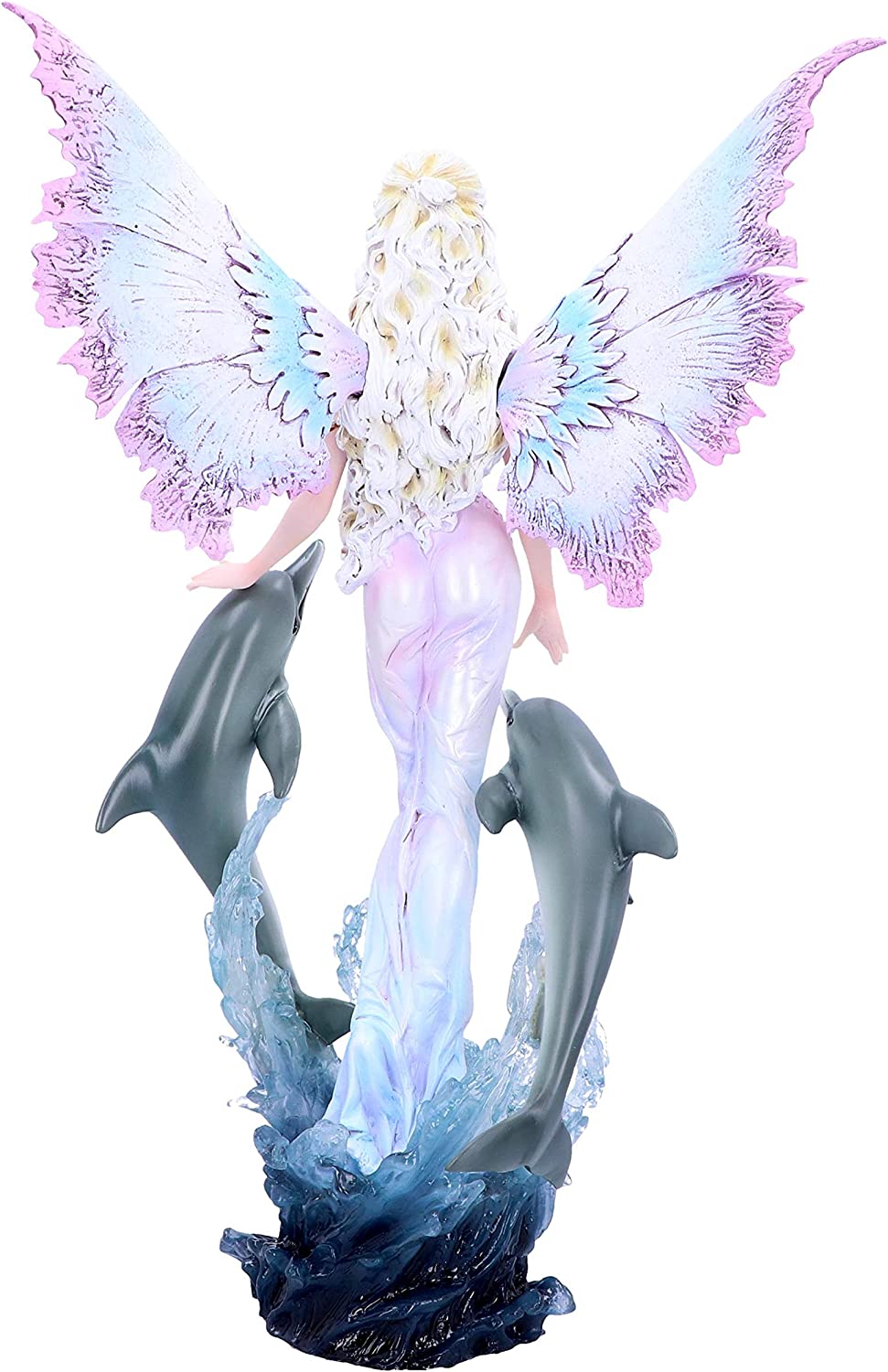 Nemesis Now Delphinia Feenfigur, 39,5 cm, Rosa
