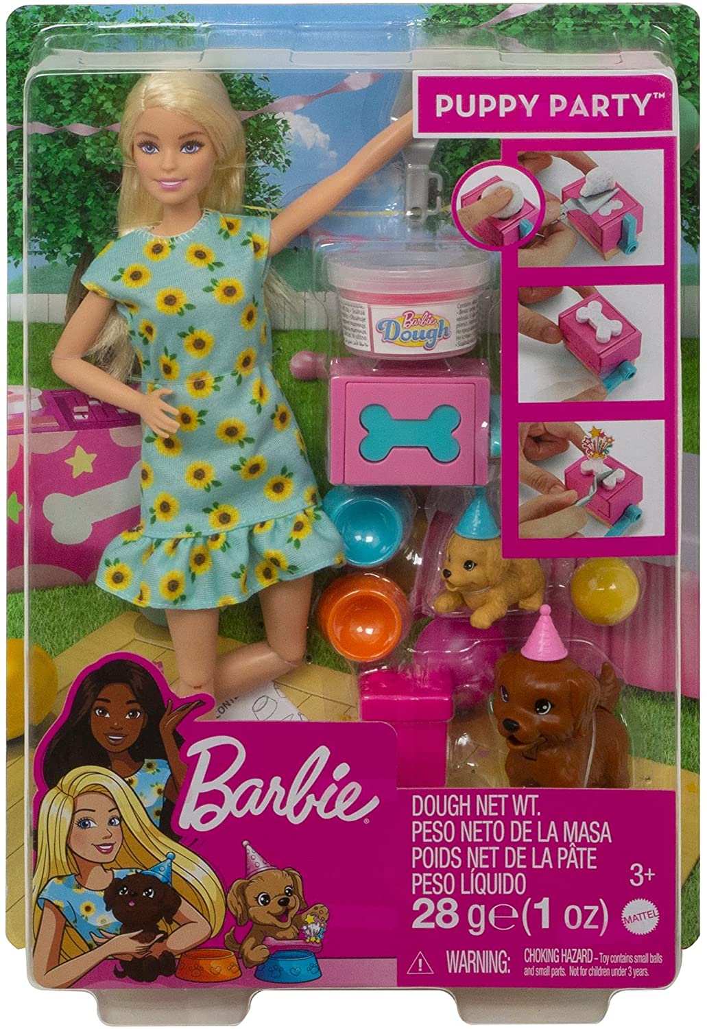 Barbie Puppy Party Doll and Playset